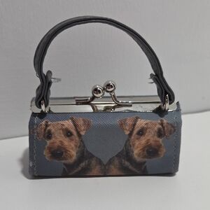 Dog Print Mini Handbag